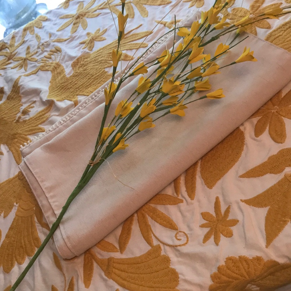 🔲🔲Table Runner, Beige, 70”x14”